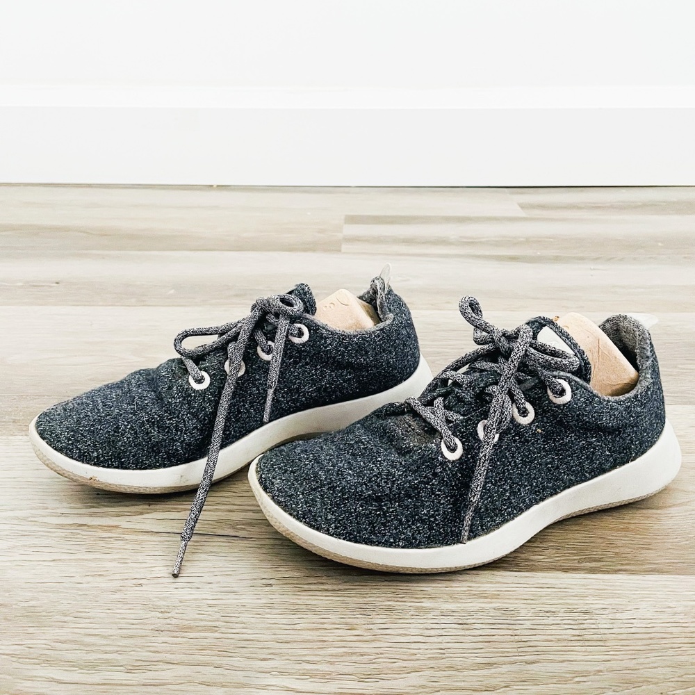 Allbirds Gray Womens Wool Runners 9 - Picture 1 of 6